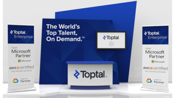 Toptal Booth style