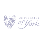 University of York Black and White Logo